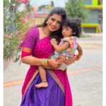 Srinisha Jayaseelan Instagram - What a day it was😍❤️💜 📸: @snaps_by_madhu 😘 #famtime Tiruvannamalai