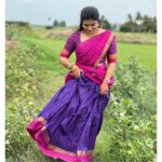 Srinisha Jayaseelan Instagram - What a day it was😍❤️💜 📸: @snaps_by_madhu 😘 #famtime Tiruvannamalai