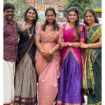 Srinisha Jayaseelan Instagram - What a day it was😍❤️💜 📸: @snaps_by_madhu 😘 #famtime Tiruvannamalai