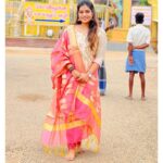 Srinisha Jayaseelan Instagram - All prayers and blessings 💜❤️✨ Muthumalai Murugan Temple