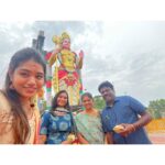 Srinisha Jayaseelan Instagram - All prayers and blessings 💜❤️✨ Muthumalai Murugan Temple