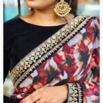 Srinisha Jayaseelan Instagram – Choose what helps your heart bloom🌸💜❤️
Saree: @house_of_haadiya 😘
📸: @snaps_by_madhu 😘 Thanjavur