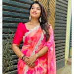 Srinisha Jayaseelan Instagram – Be it summer or winter, a saree is for all seasons.💜❤️😍
Saree from the brand new @house_of_haadiya 😍💜❤️ 
So happy to have launch our new brand for all the saree lovers!
Go grab your soon!!
Can’t wait to show you all more😍💜❤️

📸: @snaps_by_madhu ❤️💜