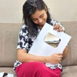 Sumbul Touqeer Khan Instagram - Here's your token of love "Silver Play Button". Thank you for all the love and support. I feel so blessed to have you all as part of this journey 🤍 Youtube link in bio.