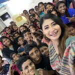 Sunita Gogoi Instagram – Unboxing Golden Button from Youtube was great but dis kids made my Day more n more special by der unconditional Love ❤️.Greatfull i could share my happiness along with dis bunch of real 
Vibes.

#omnamahshivaya #kidshome #goodlife