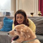 Tina Datta Instagram - “Most of us have been told angels have wings, some of us have learned they have paws!” . . . #FamilyDatta #FamilySunday #EklaChaloRe #WarriorPrincess #HumRaheNaRaheHum #dogsofinstagram #petlovers #doglover #tinadatta