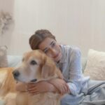 Tina Datta Instagram - “My Bruno is just paw-fect , wagging tails and unconditional love.”💞💞 Forever can be a myth but with us, it’s an amazing feeling! Just like my friend #CharlieFurever! Watch the World Television Premiere of 777 Charlie on 27th May, 8 PM only on Colors Cineplex. . . #777CharlieOnColorsCineplex #CharlieFurever #777Charlie #Dogs #DogLover #DogsOfInstagram #Dogstagram #DogsAndPals #ColorsCineplex #AD #TinaDatta