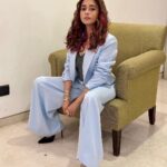 Tina Datta Instagram - This girl loves her work, maybe living in suitcases in and out of cities but love working around the clock, let’s keep it coming! #HappiestWhenImWorking . . . #EklaChaloRe #WarriorPrincess #TinaKaStyle #workmode #eventdiaries #lookbook #stylefile #tinadatta