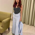 Tina Datta Instagram - This girl loves her work, maybe living in suitcases in and out of cities but love working around the clock, let’s keep it coming! #HappiestWhenImWorking . . . #EklaChaloRe #WarriorPrincess #TinaKaStyle #workmode #eventdiaries #lookbook #stylefile #tinadatta