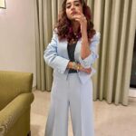 Tina Datta Instagram - This girl loves her work, maybe living in suitcases in and out of cities but love working around the clock, let’s keep it coming! #HappiestWhenImWorking . . . #EklaChaloRe #WarriorPrincess #TinaKaStyle #workmode #eventdiaries #lookbook #stylefile #tinadatta