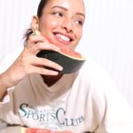 Tripti Dimri Instagram – Even my slice of watermelon is smiling🍉😁

📷 @sashajairam 
MU @richellefernandes 
Hair @souravv_roy_