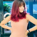 Vaidehi Parashurami Instagram - My red hair phase! #haircolor #lovemyhair #keepexploring #experiment #experience #enjoy