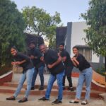 Varalaxmi Sarathkumar Instagram - #midweek #vibes Jumping on to the #makeba #trend Basically when are waiting for shot..this is what happens..🤣🤣 Have a fantastic week ahead from G.U.G.U Team.. Sending you all loads of love and laughter.. @soniya_sri_np @ramesh197348 @sridhar.hair @k.prabu.1993 #trendingreels #lovemycrew #wednesday #laugh #funnyvideos #dance #lovemyjob #fun #reels #instagram #instagramreels #matching #coordinated Hyderabad