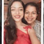 Varsha Bollamma Instagram - People think mom accompanies me to shoot cuz it’s safer and better. But the actual reason why mom accompanies me is because we LOVE each other’s company! We love pulling each other’s legs, we love watching movies together, love lying down and doing nothing :) She is my biggest entertainer and I’m hers ♥️ I’m writing this because she’ll cutely sit next to me and read this caption, smile and reply to it with fullllll heart emojis 🥹♥️ I love you maa 🥹♥️ Happy happy birthday 🤗🤗♥️♥️♥️