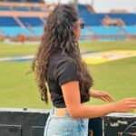 Varsha Bollamma Instagram - Had a great time supporting my favourite team! CCL2023 is an experience of entertainment and sportsmanship. It depicts unity in diversity of our country.