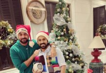 Varun Tej Instagram - MR. Claus with MR. C @alwaysramcharan 🎅🏽