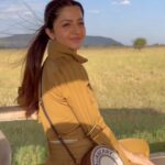 Vedhika Instagram – Truly one with Nature @onenaturehotels 🦁🦏🐆🦓🦛Incredible daily Game Drives with our terrific guide Edward🦒 #Serengeti #Africa #Tanzania #SerengetiNationalPark One Nature Hotels and Resorts