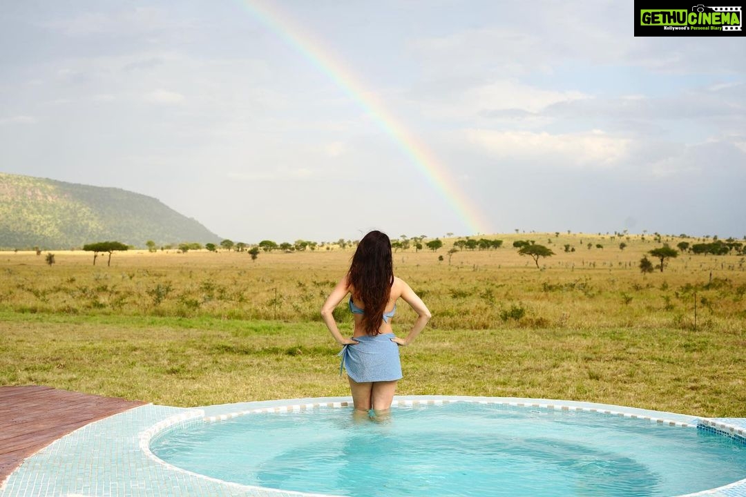 Vedhika Instagram - Treasure at the end of the rainbow 🌈 @onenaturehotels #Serengeti #Africa #SerengetiNationalPark One Nature Hotels and Resorts