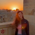 Vedhika Instagram – Let me show you around Golden Heaven. Guess this beautiful city 😍 #patwahaveli Patwa Haveli,jaisalmer