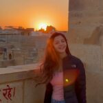 Vedhika Instagram - Let me show you around Golden Heaven. Guess this beautiful city 😍 #patwahaveli Patwa Haveli,jaisalmer