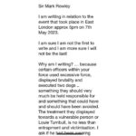 Vedhika Instagram - Swipe to read 👉One month back on the 7th of May two Innocent dogs were brutally executed by 9 merciless officers of @metpolice_uk for no reason. This letter from Ms Vikki Marland to Mr Mark Rowley Commissioner of Police of the Metropolis speaks for all the people worldwide who are left traumatised questioning the horrific events of the day with regards to Louie Turnbull and his two harmless and well behaved dogs. Kindly read and share. 🙏#JusticeforMarshallandMillions @policeconduct @AnimalRising @MercyForAnimals @rspca_official