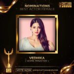 Vedhika Instagram - Actress @vedhika4u has been nominated for #ChittaraStarAwards2023 under the category Best Actor - Female for the movie #HomeMinister . . Kindly spare a minute and shower some love by voting!! (Link in Bio) . . https://awards.chittaranews.com/poll/780/ #ChittaraStarAwards2023 #BestActorFeMale #vedhika #CSA2023 #ChittaraStarAwards #ChittaraFilmMagazineAwards #Chittara #chittaraawards
