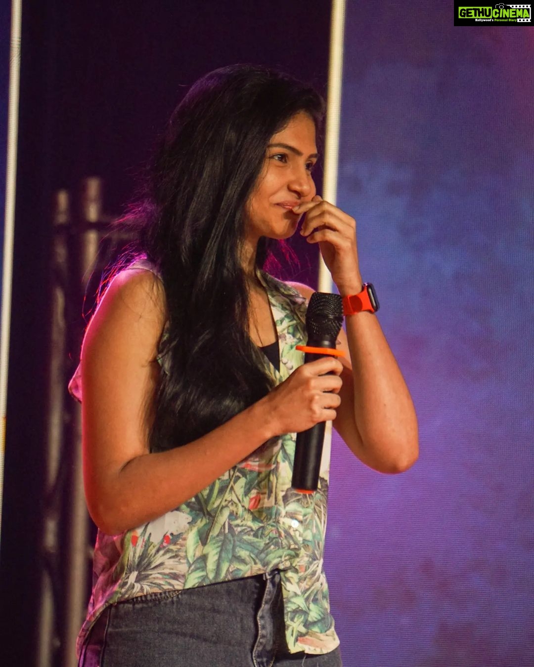 Venba Instagram - "Every moment is a fresh beginning." ........ Recent promotional event for #kadhalaekadhalae❤❤ Episodes soon😎😇😍 📷 : @sriram.k_s #event #promotion #attitude #sassy #love #cute #instalike #followforfollowback #followme #viral #pinterest #style #heroine #cool #tamilcinema #chennai #instagram #likeforlike #likeforfollow #smart #smile Monfort Matriculation Higher Secondary School