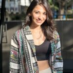Vidhi Pandya Instagram - Caption on the last slide. 🤍 Wearing - @hellyshahofficial ‘s gift 😅💝 Clicked by the pro - @tanyasharma27 🌻😘 #beuniquelyyou #love