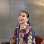 Vidya Balan Instagram - Aaj kal meri #neeyat mein hai promotions ❣️ Outfit - @rannagill Hair - @bhosleshalaka Makeup - @harshjariwala158 Styling - @who_wore_what_when