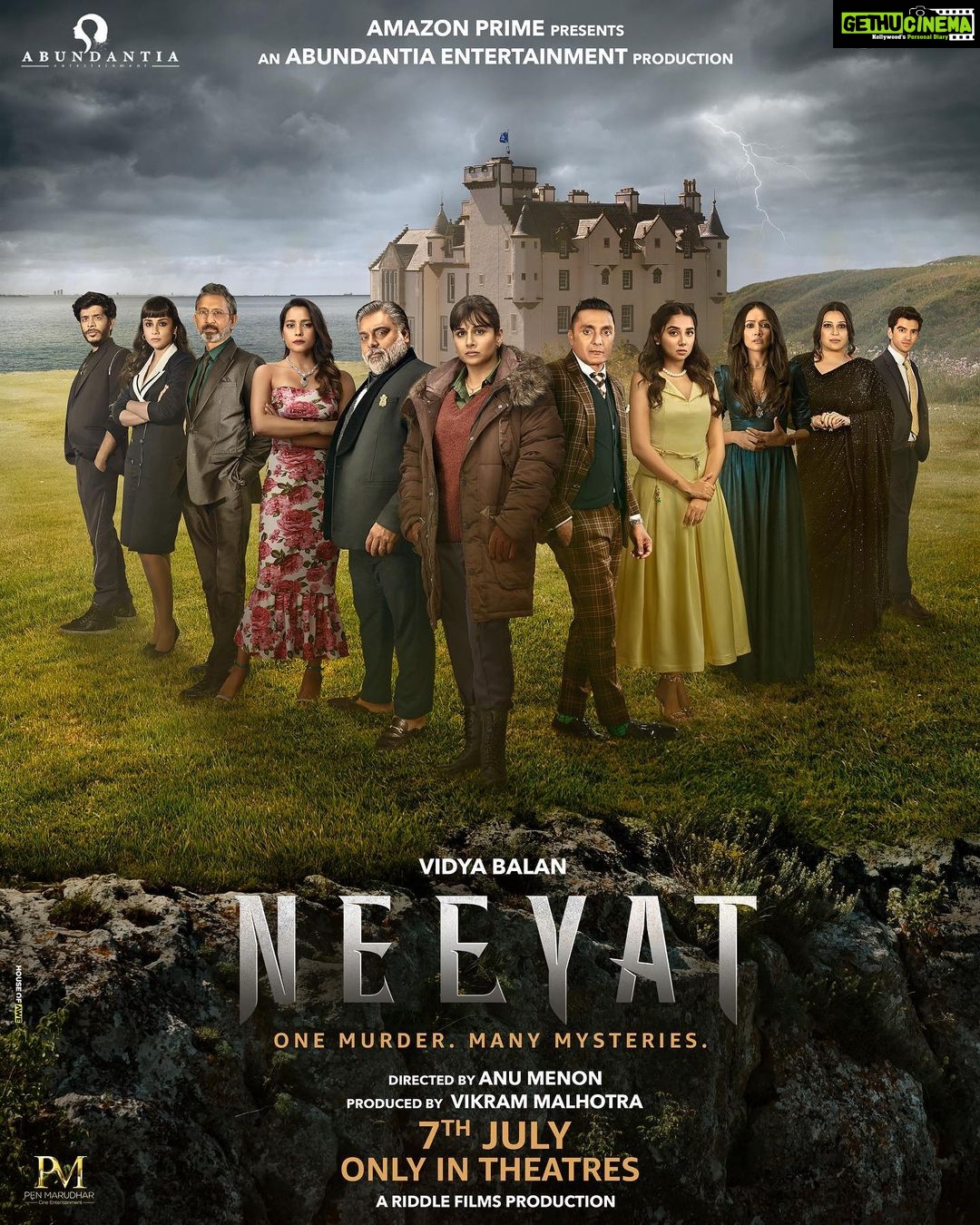 Vidya Balan Instagram - Everyone’s invited to the mystery of the year.. 1 hour to go for the #Neeyat Trailer! @directormenon @abundantiaent @ivikramix @primevideoin @penmovies @iamramkapoor @rahulbose7 @neerajkabi @shahanagoswami @amupuri @dipannitasharma @niki_walia @shashank.arora @mostlysane @danesh.razvi @ishikaamehraa @madhav_deval
