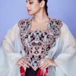 Vidya Balan Instagram - 🦋 Outfit - @anamikakhanna.in Hair - @bhosleshalaka Makeup - @harshjariwala158 Styling - @who_wore_what_when Photography- @chandrahas_prabhu