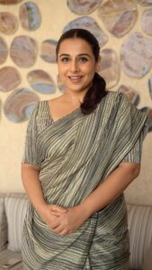 Vidya Balan Instagram - Casio? Main toh theek hoon

Saree: @tilbyav