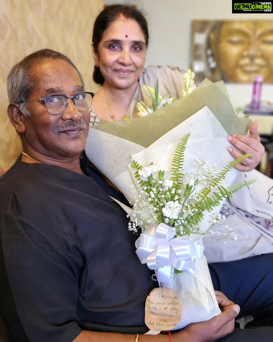 Aadhi Pinisetty Instagram - Fatherhood is a love story like no other ❤️ Love you dad ! #ravirajapinisetty #fathersday2023