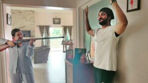 Aadhi Pinisetty Instagram - One year down, forever to go!! ❤️
#iykyk 😋