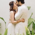 Aadhi Pinisetty Instagram - Almost 3 months as Mr & Mrs already, Feels like yesterday ♥️ Here is a small glimpse of what our magical day looked like💫 A day we will cherish, forever! Much love to our families & friends who were a part of our big day & made it special. Lots more wedding madness coming your way✨ Music by #AchuRajamani Mixed & Mastered by Ijaz Ahamed Singers : @ibrk20.3 @kamalajaofficial Shot by @theweddingstory_official