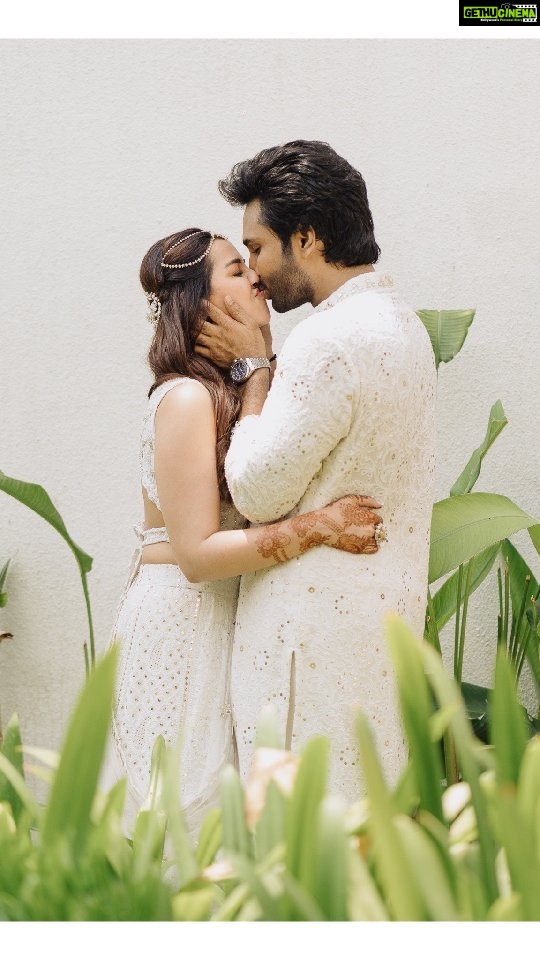 Aadhi Pinisetty Instagram - Almost 3 months as Mr & Mrs already, Feels like yesterday ♥️ Here is a small glimpse of what our magical day looked like💫 A day we will cherish, forever! Much love to our families & friends who were a part of our big day & made it special. Lots more wedding madness coming your way✨ Music by #AchuRajamani Mixed & Mastered by Ijaz Ahamed Singers : @ibrk20.3 @kamalajaofficial Shot by @theweddingstory_official