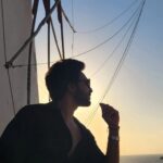 Aadhi Pinisetty Instagram – Me-konos times 🖤 Mykonos, Greece