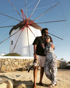 Aadhi Pinisetty Instagram - Me-konos times 🖤