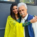 Aahana Kumra Instagram - It’s my sir’s birthday!! Happiest birthday @naseeruddin49 sir! Love you to the moon and back 💕🫡🦋🎁🍿🎂🎉🎈##happybirthdaysir #happybirthday #birthdayboy . . . . #birthday #birthdaywishes #birthdaycake #naseeruddinshah #naseersir #happyhappy #love #teacher #aahanakumra Prithvi Theatre