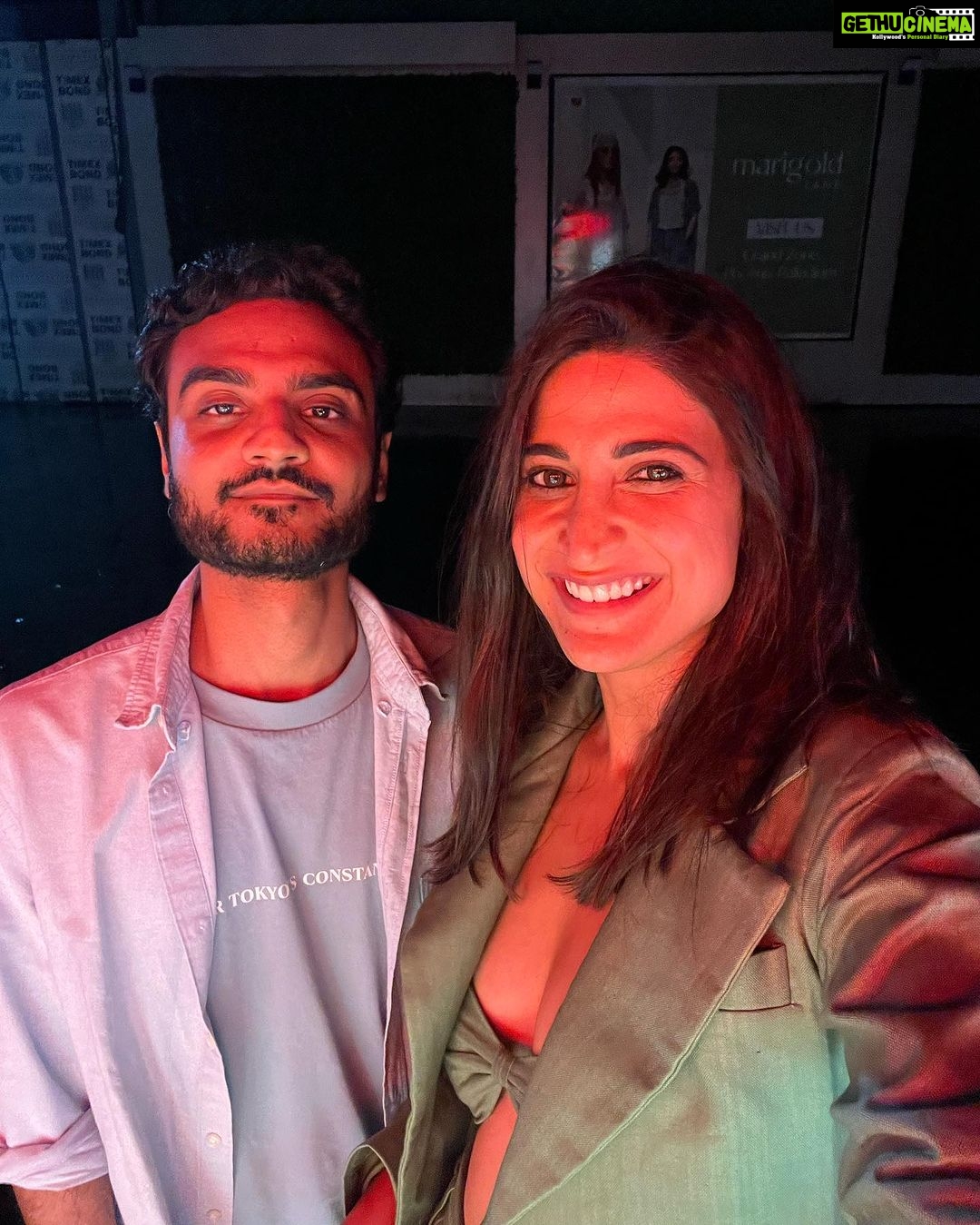 Aahana Kumra Instagram - In a world full of noisy stories, we witnessed an important film last night that changed the course of the history of mankind. Oppenheimer is a rare film. An important film of our times. Christopher Nolan and Cillian Murphy tell us a story of a man disillusioned by his sheer genius. A man who gifted the world destruction and ended up with blood on his hands. It reminded me of the time I visited Hiroshima atomic bombing site in 2016. And saw the destruction with my own eyes. Nolan has yet again slapped us all with a story that makes you question mankind and how we thrive on destruction. It’s our truth. And nothing can change it. Oppenheimer : a must watch. Swipe right ➡️ to see the images of the atomic bombing site in Hiroshima from my archives. Outfit : @khhouseofkhaddar Styling : @juhi.ali Also thanks doston @mumbaigirl14 @stuteeghosh @russelolaff @divyasolgama for waiting patiently with me for three hours before the film actually began and @nikhil_._arora for making it in 20 mins to watch this sheer genius!! Thank you @pvrcinemas_official for the invite! #oppenheimerpremiere #oppenheimer . . . . #christophernolan #cillianmurphy #premier #aboutlastnight #premiernight #aahanakumra PVR Icon, Phoenix Mills, Lower Parel
