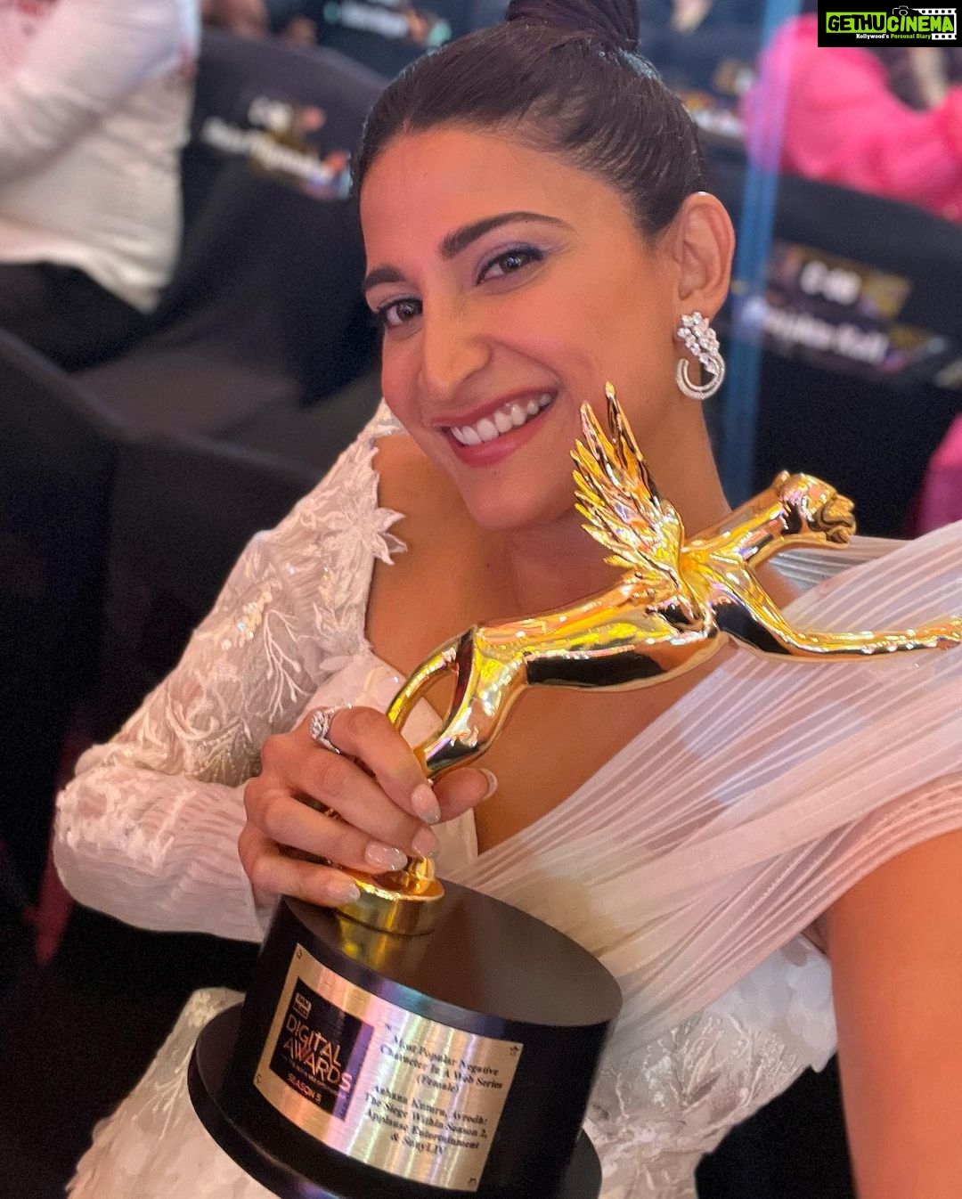 Aahana Kumra Instagram - And then there were the 🌟🌟 Thank you sooo much @iwmbuzz and my loving audiences for this wonderful honour! ❣️ My first attempt at playing a negative character and it’s garnered so much love 😂🫠 @samkhan you know I love you ❣️🙌 Everyone at @sonylivindia @applausesocial @sameern @jhavarpriya @segaldeepak @rajacharya1 @amarbirbajwa thank you for your support and love 🫶🥂❣️ #AvrodhTheSeigeWithin will always remain special for me! ❣️🌸🫶 📸 by : @anujmalkanphotography for the photos from the red carpet ❣️ @juhi.ali and @paragnm for being my number one cheerleaders 👯♀️🌸🙌 #bestnegativelead #awardsnight . . . . #awards #redcarpet #award #negativerole #avrodhthesiegewithin #aahanakumra #celebration #monday #mondaymood #mondate Mumbai - मुंबई