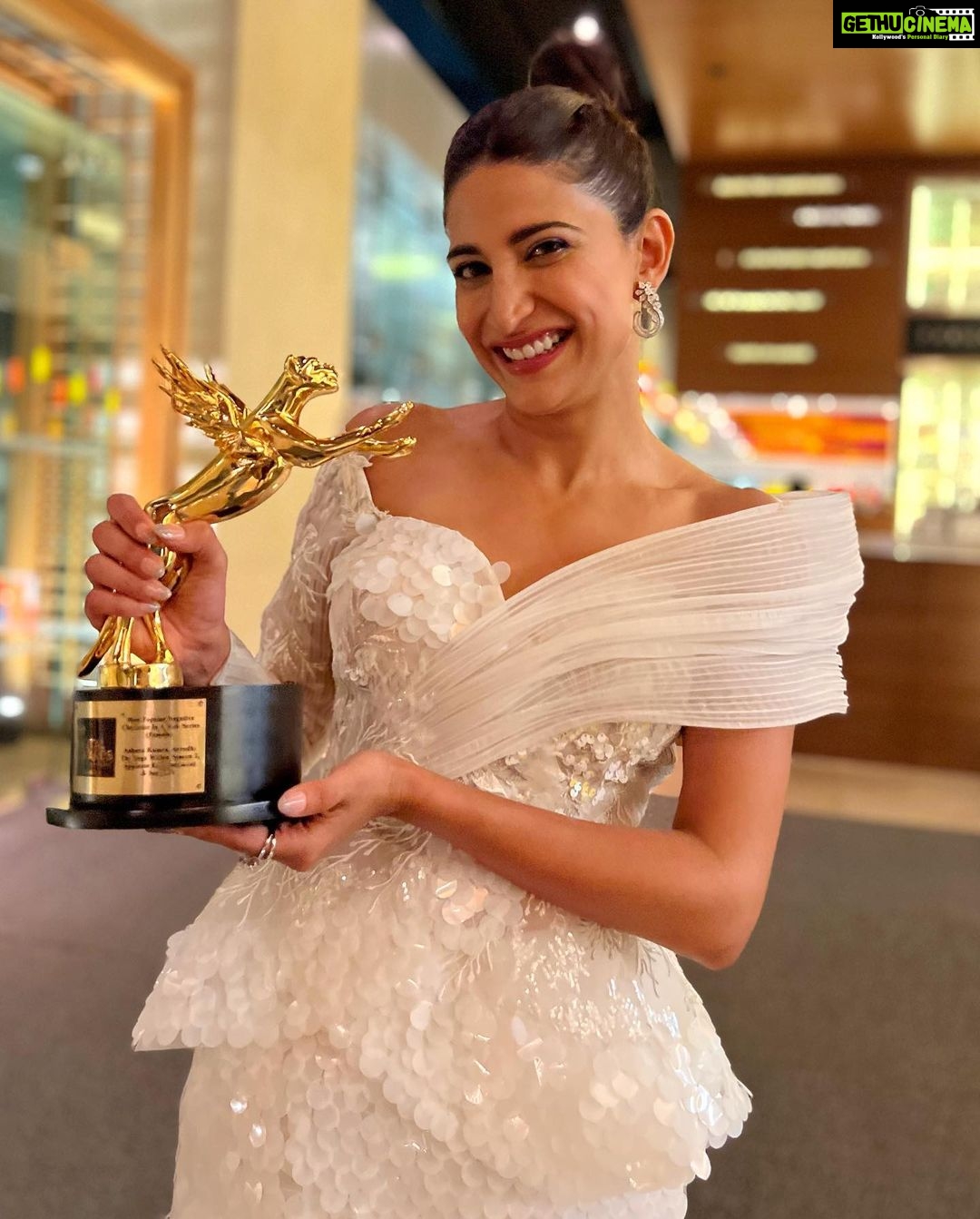 Aahana Kumra Instagram - And then there were the 🌟🌟 Thank you sooo much @iwmbuzz and my loving audiences for this wonderful honour! ❣️ My first attempt at playing a negative character and it’s garnered so much love 😂🫠 @samkhan you know I love you ❣️🙌 Everyone at @sonylivindia @applausesocial @sameern @jhavarpriya @segaldeepak @rajacharya1 @amarbirbajwa thank you for your support and love 🫶🥂❣️ #AvrodhTheSeigeWithin will always remain special for me! ❣️🌸🫶 📸 by : @anujmalkanphotography for the photos from the red carpet ❣️ @juhi.ali and @paragnm for being my number one cheerleaders 👯♀️🌸🙌 #bestnegativelead #awardsnight . . . . #awards #redcarpet #award #negativerole #avrodhthesiegewithin #aahanakumra #celebration #monday #mondaymood #mondate Mumbai - मुंबई