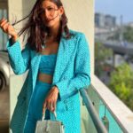 Aahana Kumra Instagram - Jab zindagi Jung lagti hai Lad Leti hoon Rangmanch lagti hai Tamasha kar leti hoon 🩵🩵🩵 Make up and Hair : @varsshatilokani #thursdaythoughts . . . . #thursday #thursdays #thursdaymotivation #aahanakumra #blue #throwbackthursday #throwback Mumbai - मुंबई