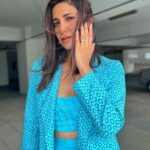 Aahana Kumra Instagram - Jab zindagi Jung lagti hai Lad Leti hoon Rangmanch lagti hai Tamasha kar leti hoon 🩵🩵🩵 Make up and Hair : @varsshatilokani #thursdaythoughts . . . . #thursday #thursdays #thursdaymotivation #aahanakumra #blue #throwbackthursday #throwback Mumbai - मुंबई