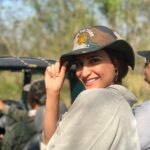 Aahana Kumra Instagram - It’s a Wes Anderson Jungle Safari day🐅🐒🐘🦜🌞🌸🐾 And we are all living in it 🍉🍉🍉 Shot under pressure by : @shivanikumrafitness Edited under even more pressure by : @its_double_dees @jimcorbettnationalpark @aahanaresort #junglesafari #wesanderson . . . . . #safari #safariphotography #safarilife #jimcorbett #jimcorbettnationalpark #nationalpark #incredibleindia #tiger #tigers #india #treding #trendingreels #trendingsongs #wesandersonstyle #aahanakumra #vacation #summervibes #summertime #jungle #wild #wilderness Jim Corbett
