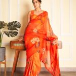 Aahana Kumra Instagram - Satrangi re 🍊🧡🍊🧡 All dressed up for @dpiff_official Saree : @raw_mango Jewellery : @rubans.in Make up : @madhura_makeupnhair Hair : @nargis9052 Styling : @juhi.ali Photos : @priyamdhar Location : @studio.f6 #dadsahebphalkeaward . . . . #sareenotsorry #sareelover #sareelove #orange #aahanakumra #bestactress #dadasahebphalkeaward #tuesday #rubytuesday Mumbai - मुंबई