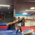 Aahana Kumra Instagram - Flipping into my Tuesday just like that! 🙌💕👯‍♀️🫡👻🫶🧿 Also my first attempt doing a back flip! I think it was awrite Awrite awrite!! 🧿🧿🧿🫶🫶🫶👻👻👻🙌🙌🙌 #tuesdaymotivation . . . . #tuesday #tuesdays #backflip #firstattempt #onedayatatime #gymnastics #aahanakumra Mumbai - मुंबई