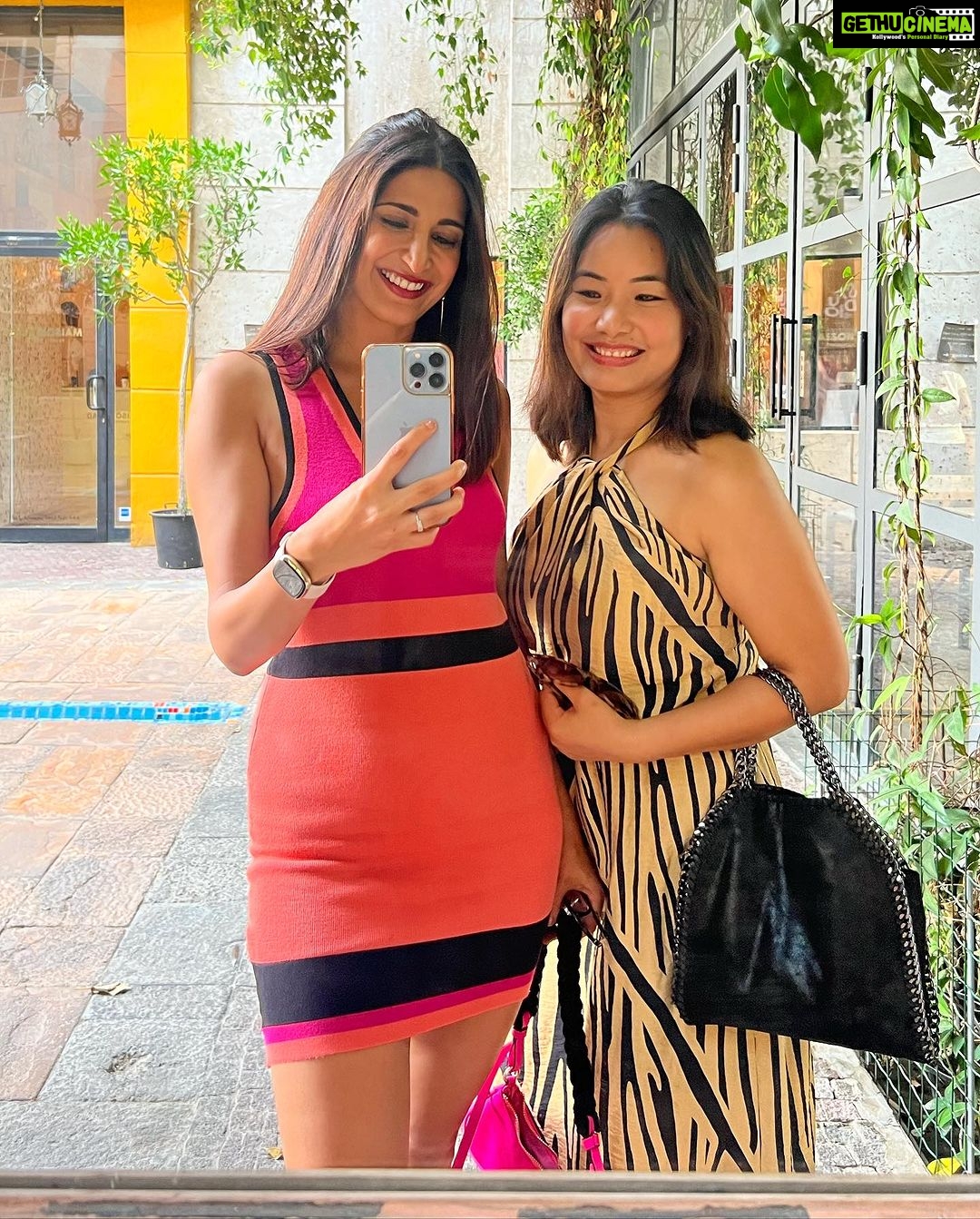 Aahana Kumra Instagram - Itβs my Lamuβs birthday and Iβll slobber you with my love ππ―ββοΈπΈπ You are my soulmate! And I will always have your back baby girl! πΈπ I love you @yangchein85 and may we grow old together drunk in wine and cake! (Minus the calories!) π«£ππ₯Ήπ₯³ππ°π§π Happy happy to you!! ππ―ββοΈπ #happybirthday . . . . #birthdaygirl #birthdaylove #birthday #birthdaywishes #bestfriend #bff #bestfriend #bestfriendsforever #bestie #sisterhoodofthetravelingpants #sisterhood #sisterlove #aahanakumra Dubai UAE
