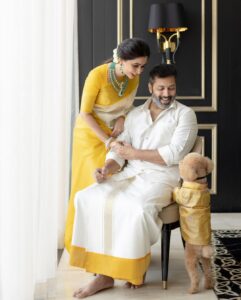 Aarthi Instagram - Our sunshine doesn’t come from the skies, but it comes from the love that’s in your eyes Archer. Happy 2 our baby boy 💛🧿 #archerravi #birthdayboy #poodlesofinstagram #babyboylove #dogsofinstagram #dogmom #ourwholeworld #pawtytime #chroniclesofarcher