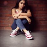 Aarthi Instagram – Kick(s)tarting Birthday Month ♥️🐏👟 
.
.
P.S. My fav is pic 4 🐶 
.
.
👚 @dior 
👟 @kkixcustoms 
📸 @kiransaphotography